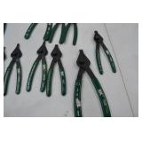 Hand Tool Lot - SK Snap Ring Pliers Set & Wire Stripper