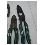 Hand Tool Lot - 7 Piece SK Wire Stripper and Crimper Set