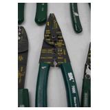 Hand Tool Lot - 7 Piece SK Wire Stripper and Crimper Set