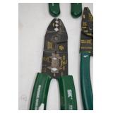 Hand Tool Lot - 7 Piece SK Wire Stripper and Crimper Set