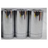 Set of Mixed SAE Chrome Sockets - SK Brand 1/2 Drive