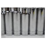 Set of Mixed SAE Chrome Sockets - SK Brand 1/2 Drive