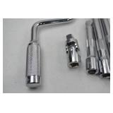 Hand Tool Lot - SK Socket Extensions, Flex, Speed Handle