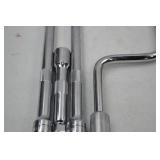 Hand Tool Lot - 3 Socket Extensions and Speed Handle