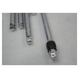 SK Hand Tool Lot -3/8" Drive Ratchet and Extension Bar Set (8 Pieces)