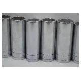 SK SAE 1/2 Drive Socket Set