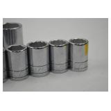 SK SAE 1/2 Drive Socket Set