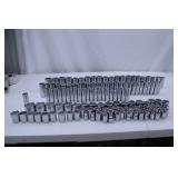 SK Metric 1/2 Drive Socket Set. (New)