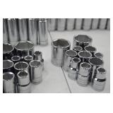 SK Metric 1/2 Drive Socket Set. (New)