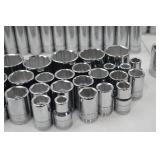 SK Metric 1/2 Drive Socket Set. (New)