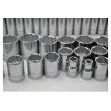 SK Metric 1/2 Drive Socket Set. (New)