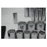 SK Metric 1/2 Drive Socket Set. (New)