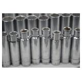 SK Metric 1/2 Drive Socket Set. (New)