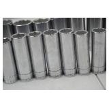 SK Metric 1/2 Drive Socket Set. (New)