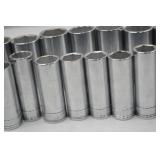 SK Metric 1/2 Drive Socket Set. (New)