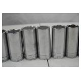 SK Metric 1/2 Drive Socket Set. (New)