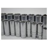 New SK 3/8 Drive SAE Socket Set