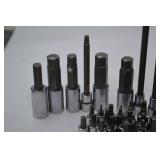 SK Hand Tool Lot - Hex Bit Socket Set, Variety of Sizes