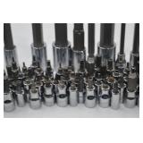 SK Hand Tool Lot - Hex Bit Socket Set, Variety of Sizes