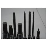 SK Hand Tool Lot - Hex Bit Socket Set, Variety of Sizes
