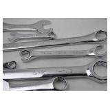 Hand tool lot - SK combination wrench set, metric & SAE