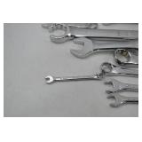 Hand tool lot - SK combination wrench set, metric & SAE