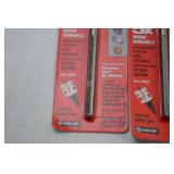 Milwaukee Extra Long Pilot Bit Lot - 5 Pack, 1/4 Inch (6.4 mm)