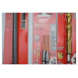 Milwaukee Hand Tool Lot - Drill Bits & Adapter Assortment, New in Package