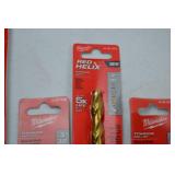 Milwaukee Hand Tool Lot - Drill Bits & Adapter Assortment, New in Package