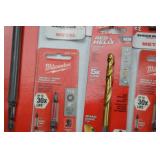 Milwaukee Hand Tool Lot - Drill Bits & Adapter Assortment, New in Package