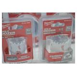 Milwaukee Hole Dozer Hole Saw Lot - 13 Assorted Sizes, Bi-Metal & Carbide