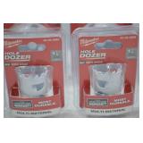 Milwaukee Hole Dozer Hole Saw Lot - 13 Assorted Sizes, Bi-Metal & Carbide