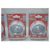 Milwaukee Hole Dozer Hole Saw Lot - 13 Assorted Sizes, Bi-Metal & Carbide