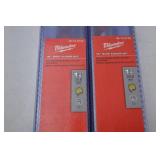 Milwaukee 18" Ship Auger Bit Lot - 2 Pack, 1-1/8 Inch, 48-13-6120