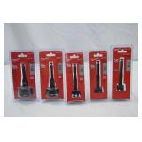 Milwaukee Selfeed Bit Hand Tool Lot - 5 Pieces, Assorted Sizes, New