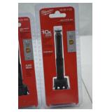 Milwaukee Selfeed Bit Hand Tool Lot - 5 Pieces, Assorted Sizes, New