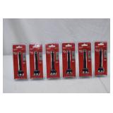 Lot of 6 Milwaukee 1-1/2 in. Selfeed Bits 48-25-1502 New