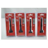 Milwaukee 1-3/8 in Selfeed Bit Lot - 4 Packaged New Bits