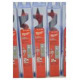 Milwaukee 6 in. Ship Auger Bit Lot - 1-1/8 in. & 7/8 in. Sizes, New