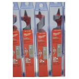Milwaukee 6 in. Ship Auger Bit Lot - 1-1/8 in. & 7/8 in. Sizes, New