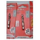 Milwaukee Shockwave Drill Bits, Tap Bits, Step Bits, and Bit Holders - New