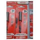 Milwaukee Shockwave Drill Bits, Tap Bits, Step Bits, and Bit Holders - New