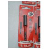 Milwaukee Shockwave Drill Bits, Tap Bits, Step Bits, and Bit Holders - New