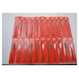 Hand tool lot: 22 Milwaukee 5/8 in Flat Boring Bits, New