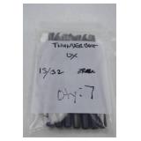 Thunderbolt OX Drill Bit Lot - Multiple Sizes & Quantities