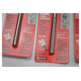 Milwaukee Extra Long 1/4 in. Pilot Drill Bit Lot - 16 Packaged Bits