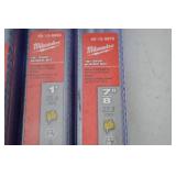 Milwaukee 18 Inch Ship Auger Bit Lot - 3 Piece Set