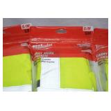 6 Milwaukee High Visibility Safety Vests S/M