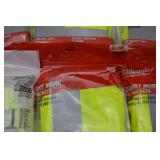 6 Milwaukee High Visibility Safety Vests S/M, 10-Pocket, Sealed