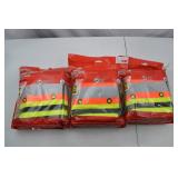 Lot of 3 Milwaukee Class 2 Safety Vests S/M - New in Package